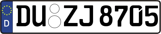 DU-ZJ8705