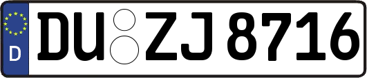 DU-ZJ8716