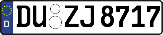 DU-ZJ8717