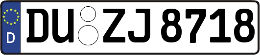 DU-ZJ8718