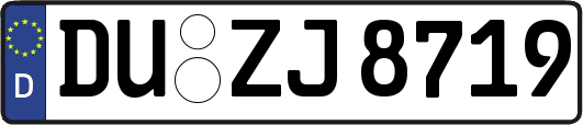 DU-ZJ8719