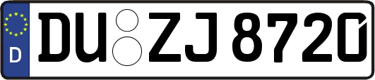 DU-ZJ8720