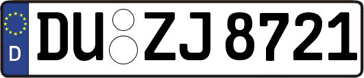 DU-ZJ8721