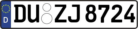 DU-ZJ8724