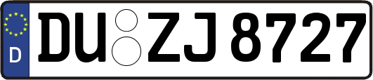 DU-ZJ8727