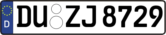 DU-ZJ8729