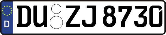DU-ZJ8730