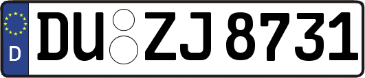 DU-ZJ8731