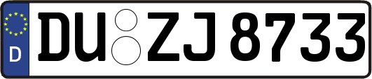 DU-ZJ8733