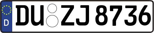 DU-ZJ8736