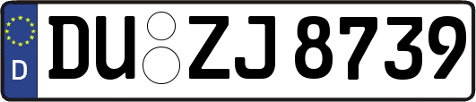DU-ZJ8739