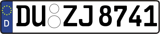 DU-ZJ8741