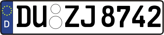 DU-ZJ8742