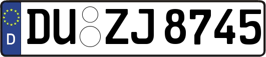 DU-ZJ8745