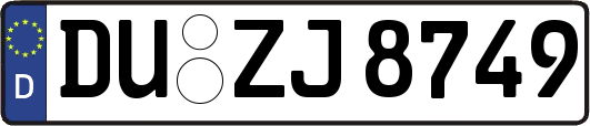 DU-ZJ8749