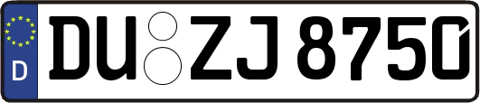 DU-ZJ8750