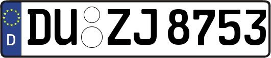 DU-ZJ8753