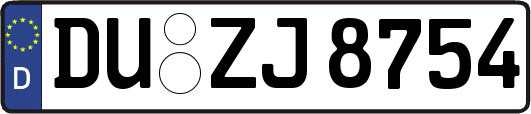 DU-ZJ8754