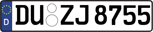 DU-ZJ8755
