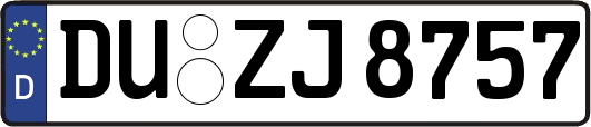 DU-ZJ8757