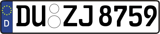 DU-ZJ8759
