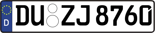 DU-ZJ8760