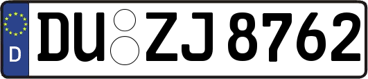 DU-ZJ8762