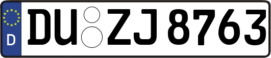 DU-ZJ8763