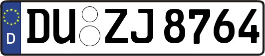 DU-ZJ8764