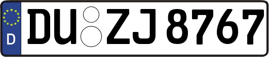 DU-ZJ8767