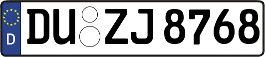 DU-ZJ8768