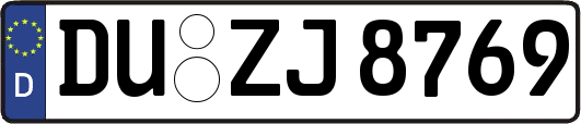 DU-ZJ8769