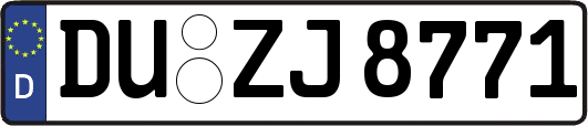 DU-ZJ8771