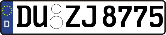 DU-ZJ8775