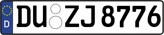 DU-ZJ8776