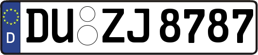 DU-ZJ8787