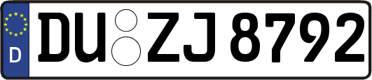 DU-ZJ8792