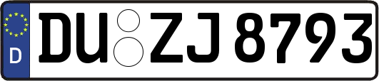 DU-ZJ8793