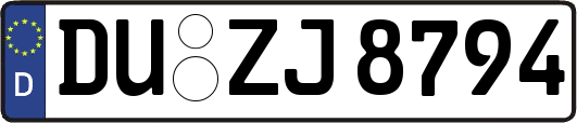 DU-ZJ8794