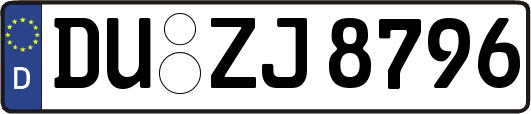 DU-ZJ8796