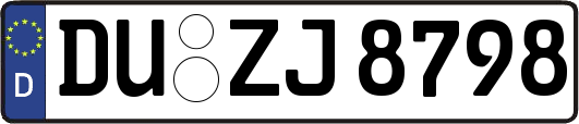 DU-ZJ8798
