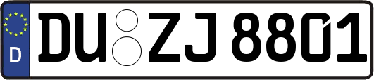 DU-ZJ8801