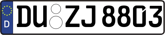 DU-ZJ8803