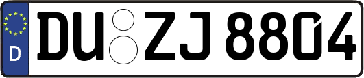 DU-ZJ8804