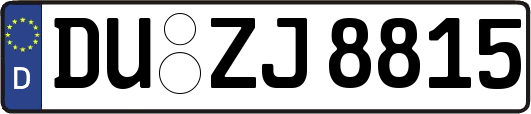 DU-ZJ8815