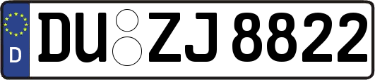DU-ZJ8822