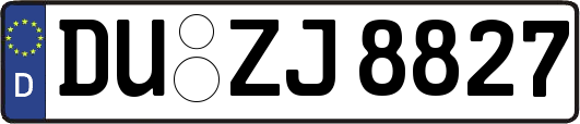 DU-ZJ8827