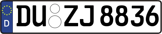 DU-ZJ8836