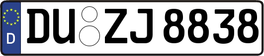 DU-ZJ8838