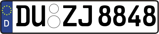 DU-ZJ8848